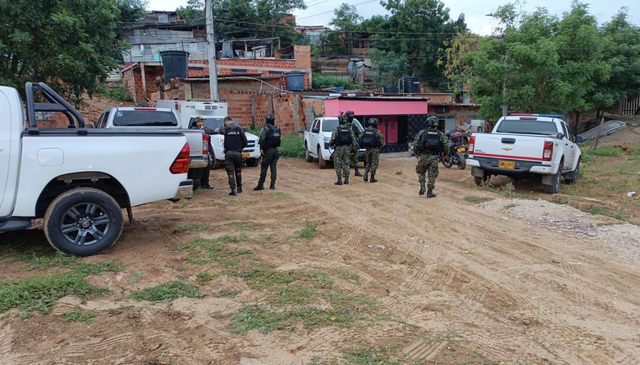 Desarrollo de operaciones militares. 