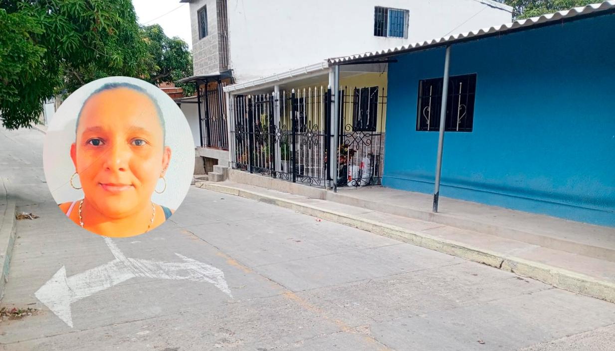 Ana Milena Barón Martínez / lugar donde fue asesinada. 