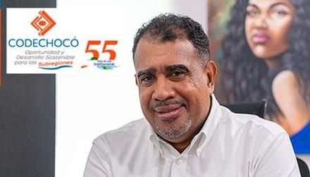 Arnold Rincón, director de la Corporación Autónoma Regional del Chocó