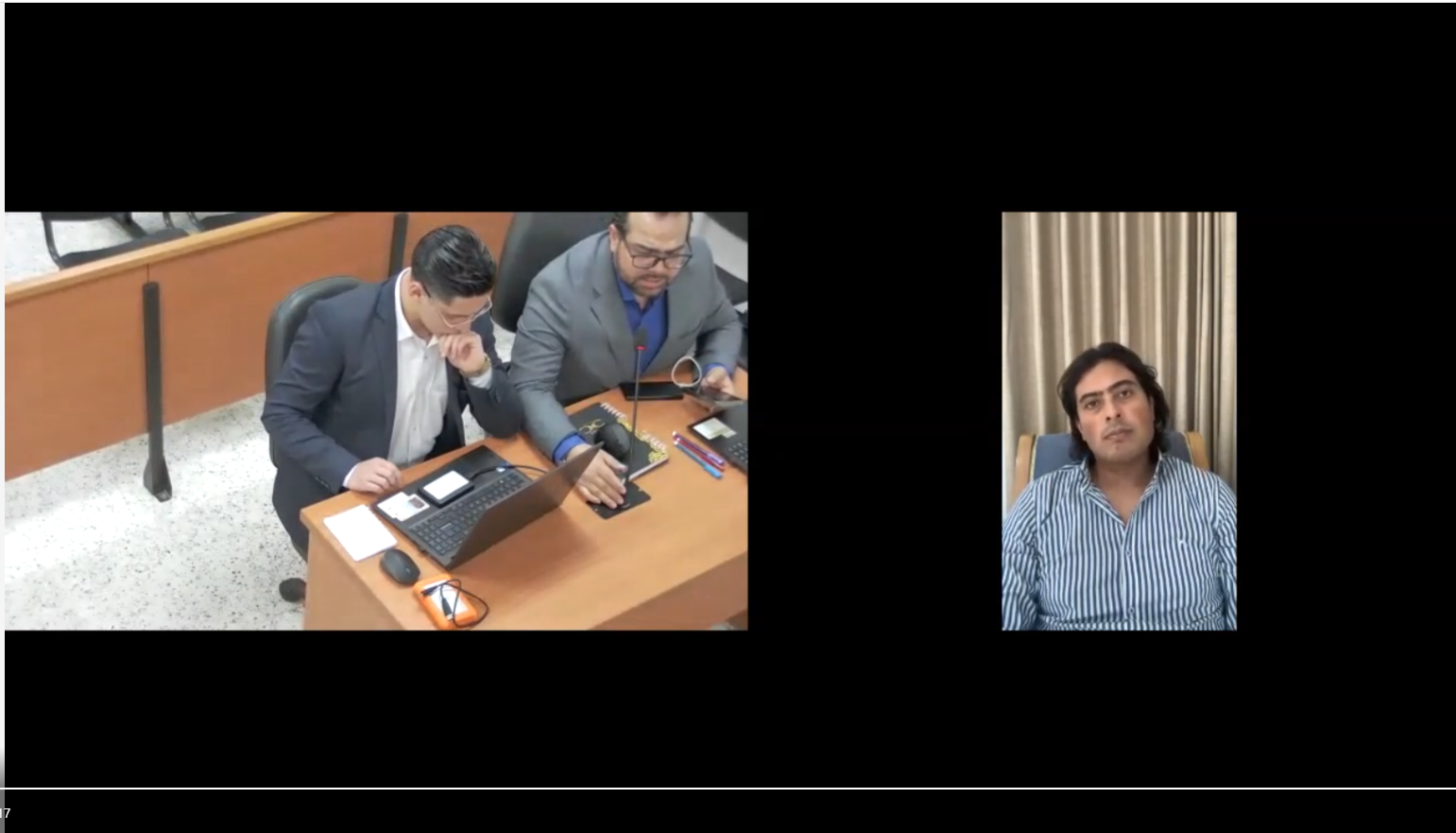 Audiencia de Nicolás Petro.