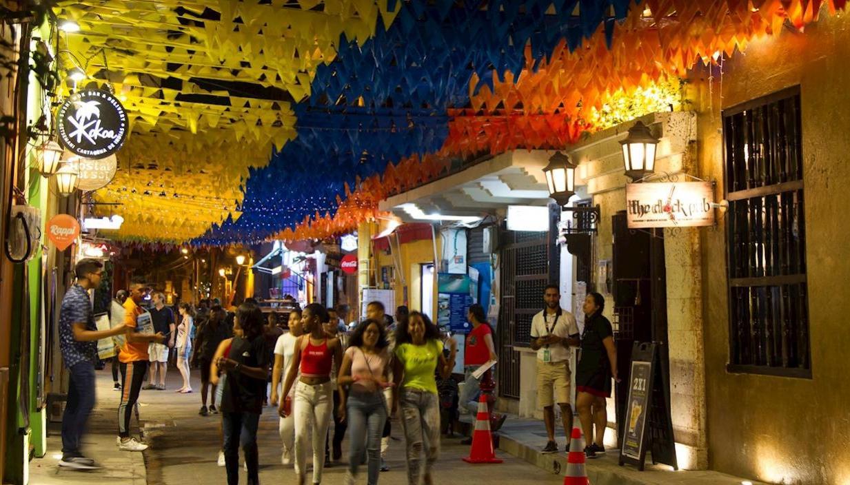 Barrio Getsemaní de Cartagena.