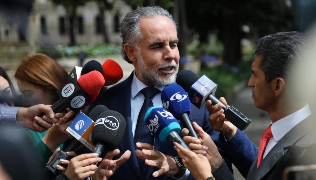 El Ministro del Interior, Armando Benedetti.