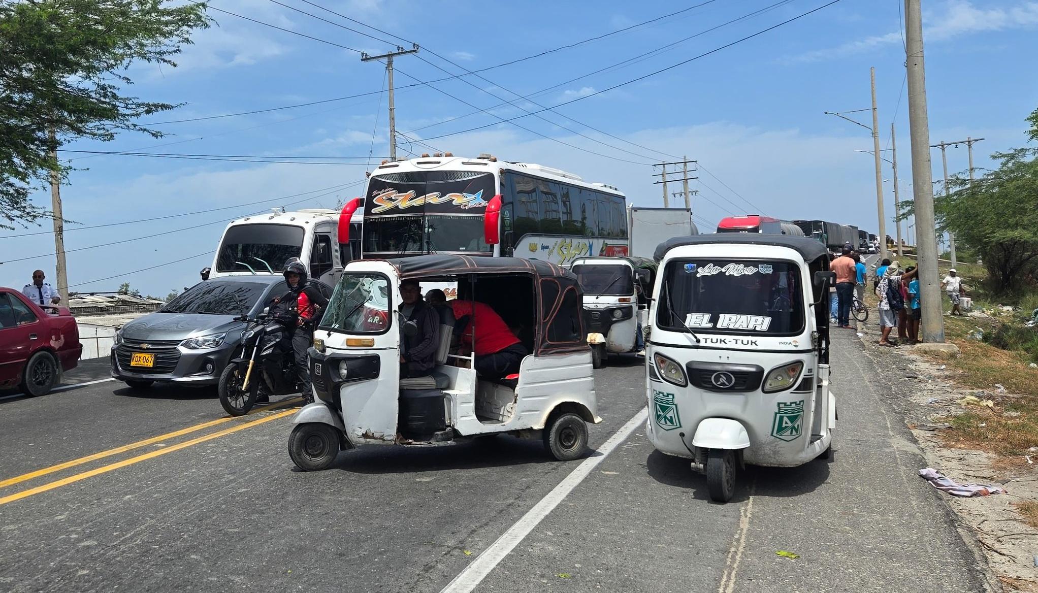 Bloqueo en la Troncal de Oriente