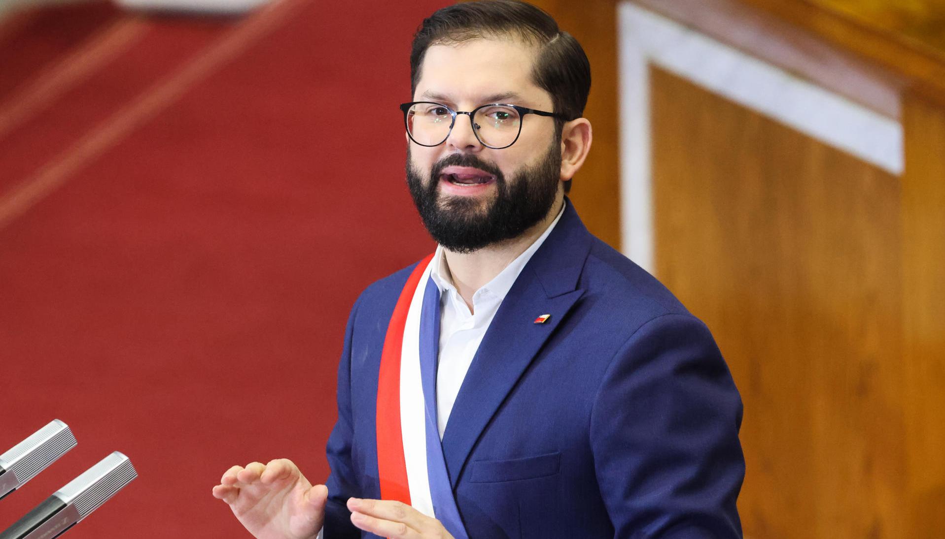 Gabriel Boric, presidente de Chile.