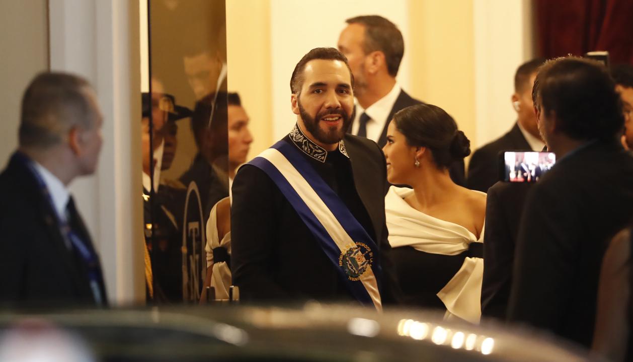El presidente de El Salvador, Nayib Bukele.