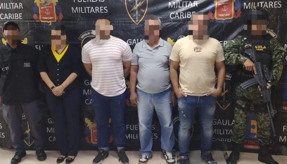 Los capturados poseen un historial judicial extenso con un total de 19 anotaciones.