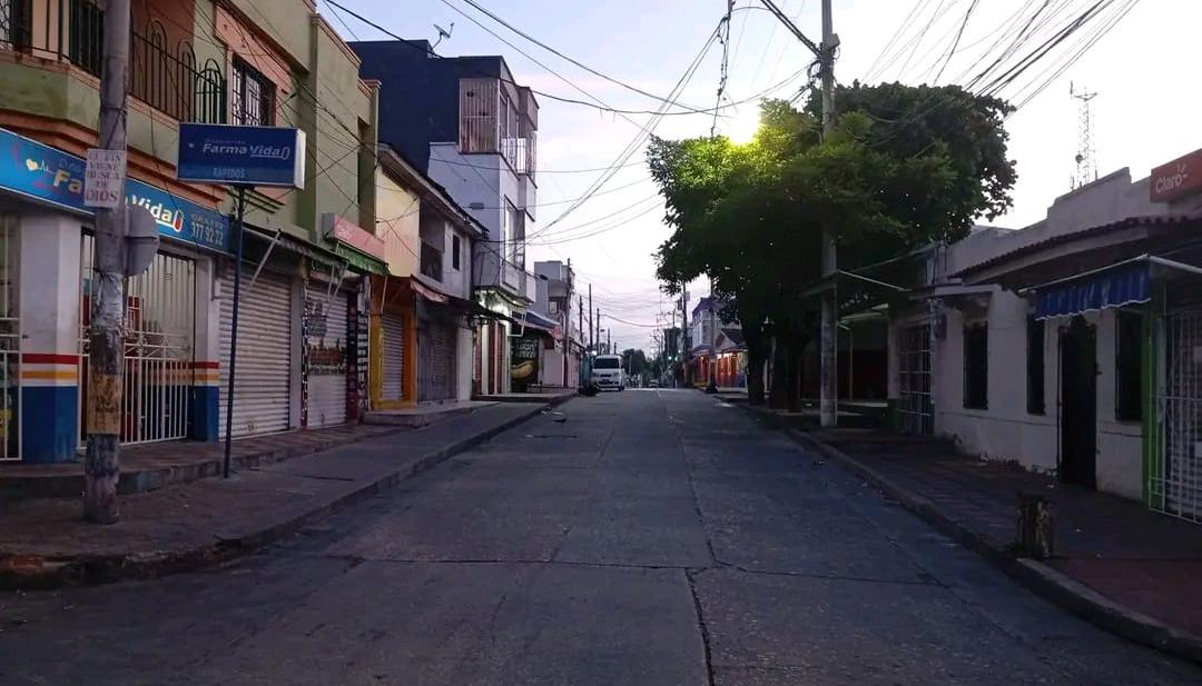 Calles de Malambo sin motocarros.