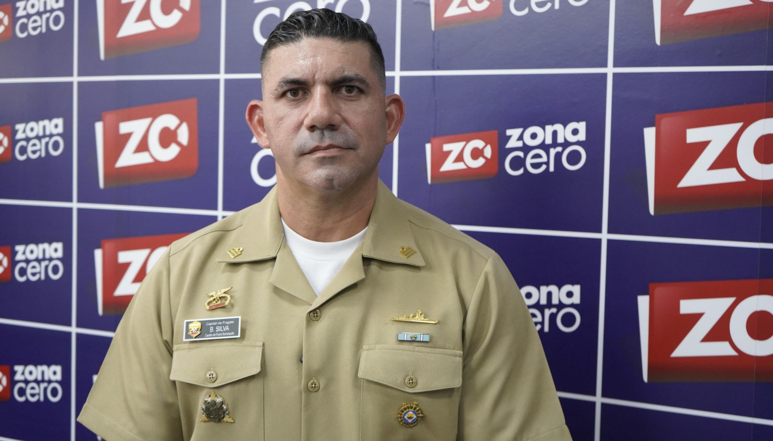 Bernardo Silva Flórez, capitán de Puerto de Barranquilla.