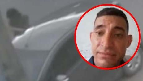 Carlos Eduardo Mora González / Carro en el que se movilizaba. 