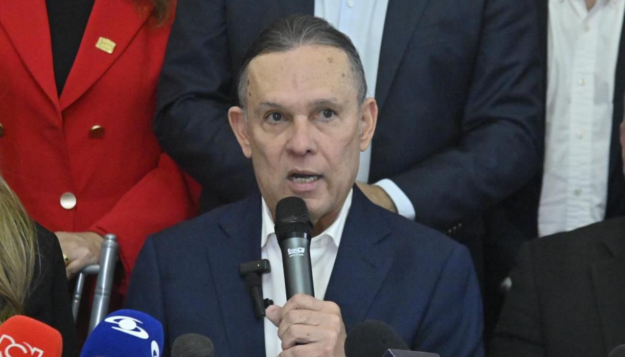 El presidente del Senado, Efraín Cepeda.