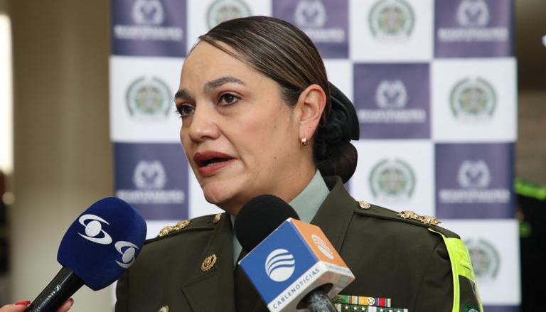 Claudia Susana Blanco Romero, directora de la Policía de tránsito de Bogotá.