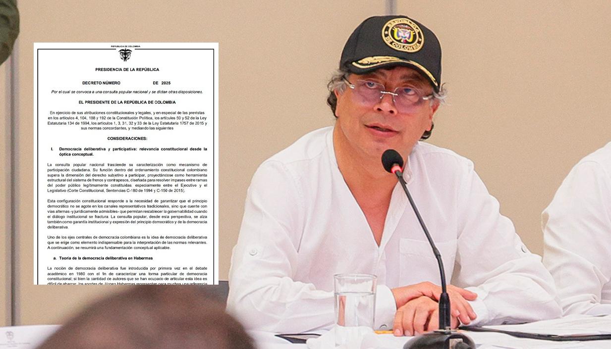 El Presidente de la República, Gustavo Petro.