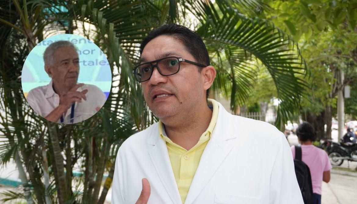 Roberto Vásquez Camargo, asesinado / Médico Infectólogo Jesús Tapia. 