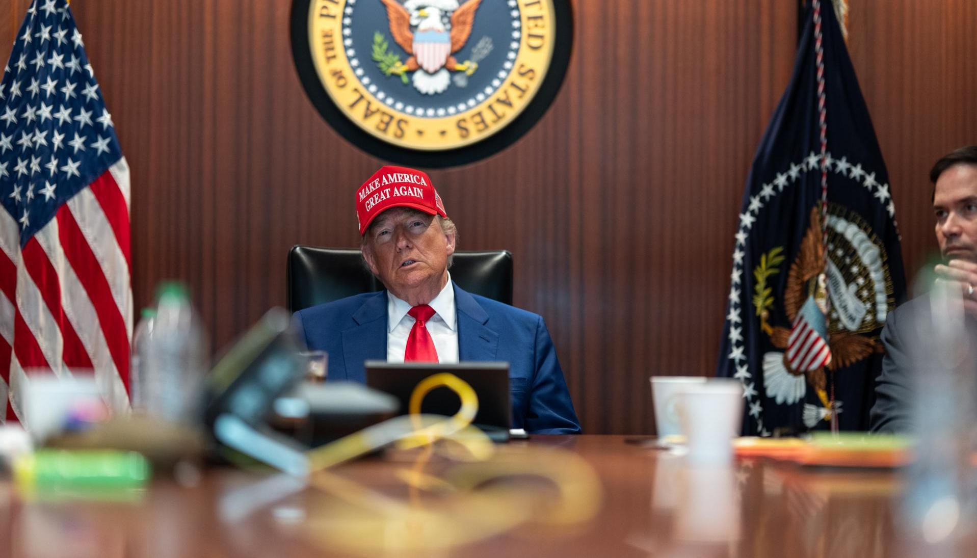 Donald Trump, presidente de Estados Unidos.