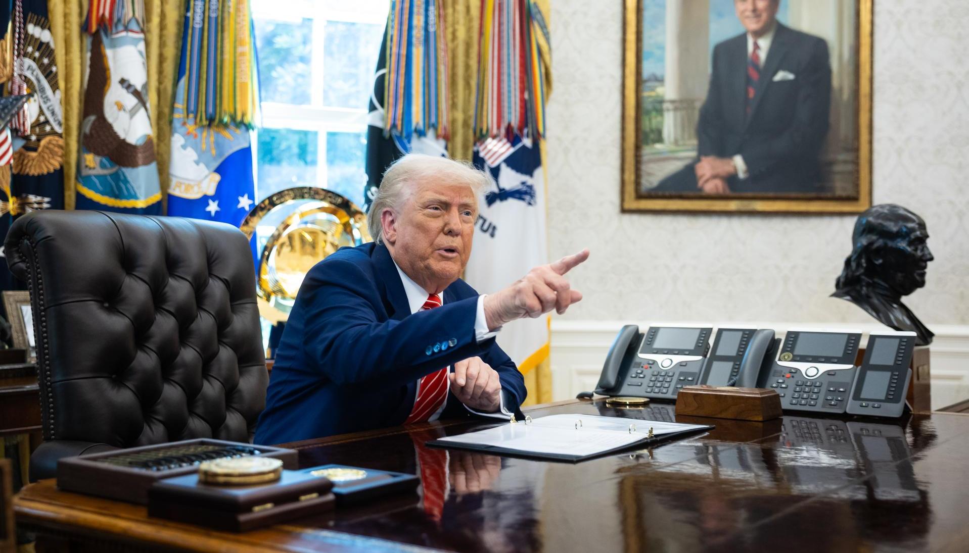 Presidente de los Estados Unidos, Donald Trump. 