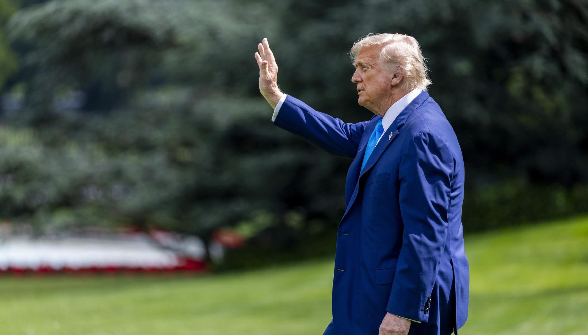 El Presidente de Estados Unidos, Donald Trump.