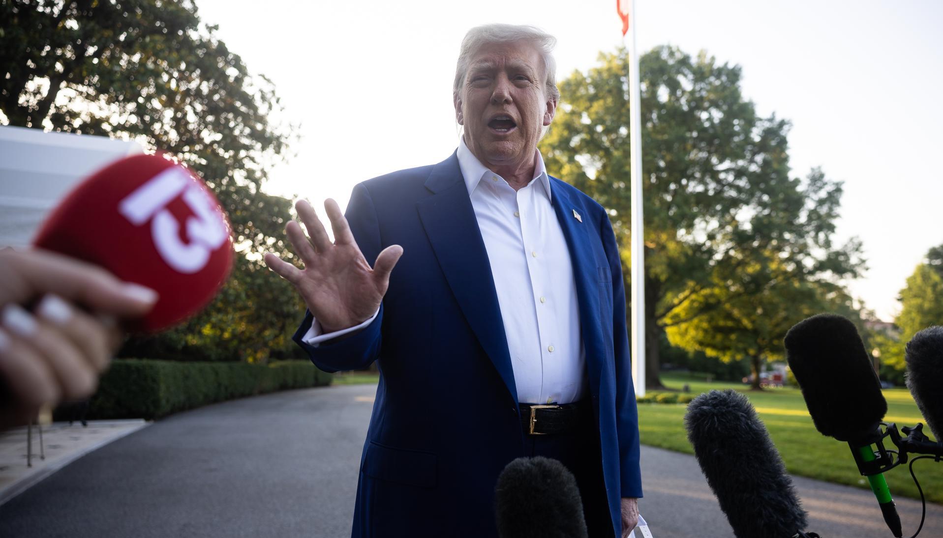Donald Trump, Presidente de Estados Unidos.