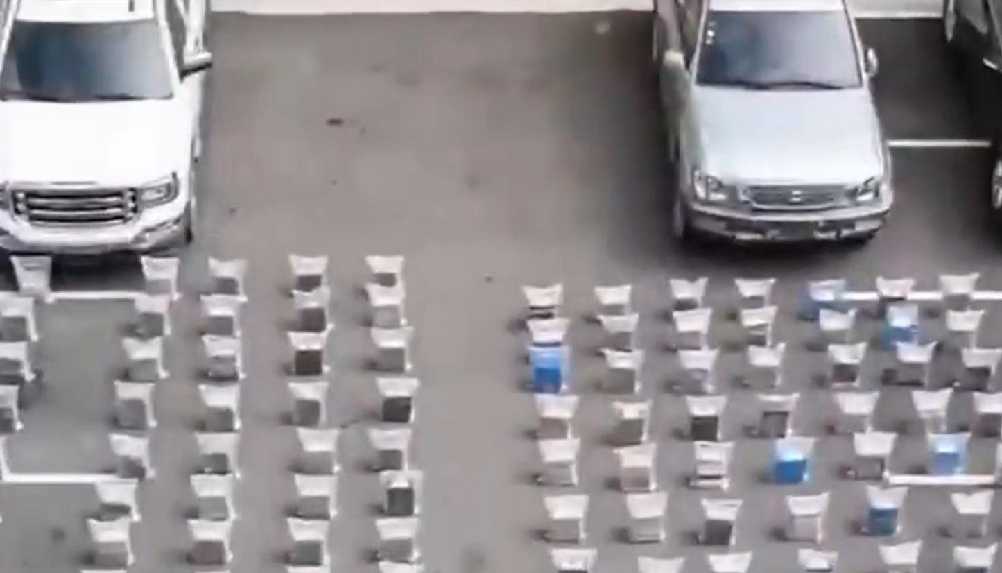 Droga incautada en aguas de República Dominicana.