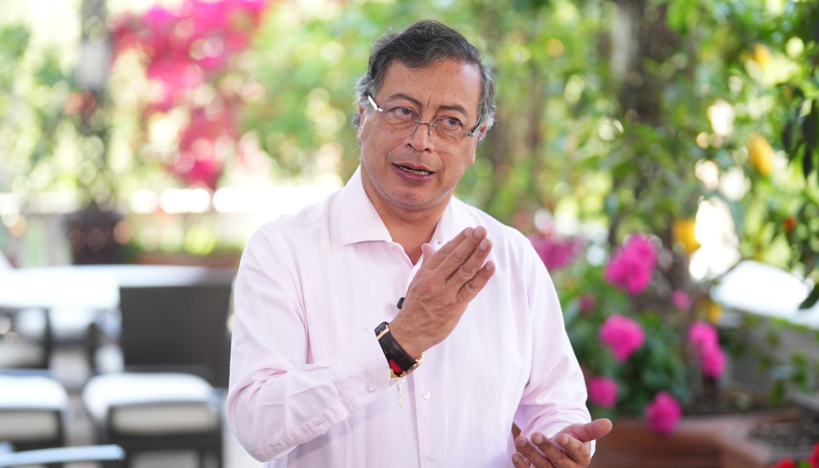 Gustavo Petro, presidente de la República. 