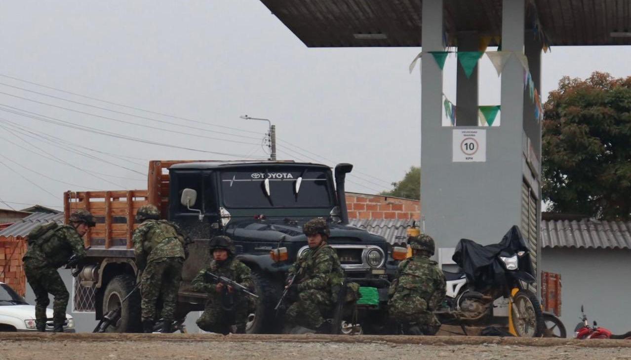 Militares durante la 'Operación Justicia'.