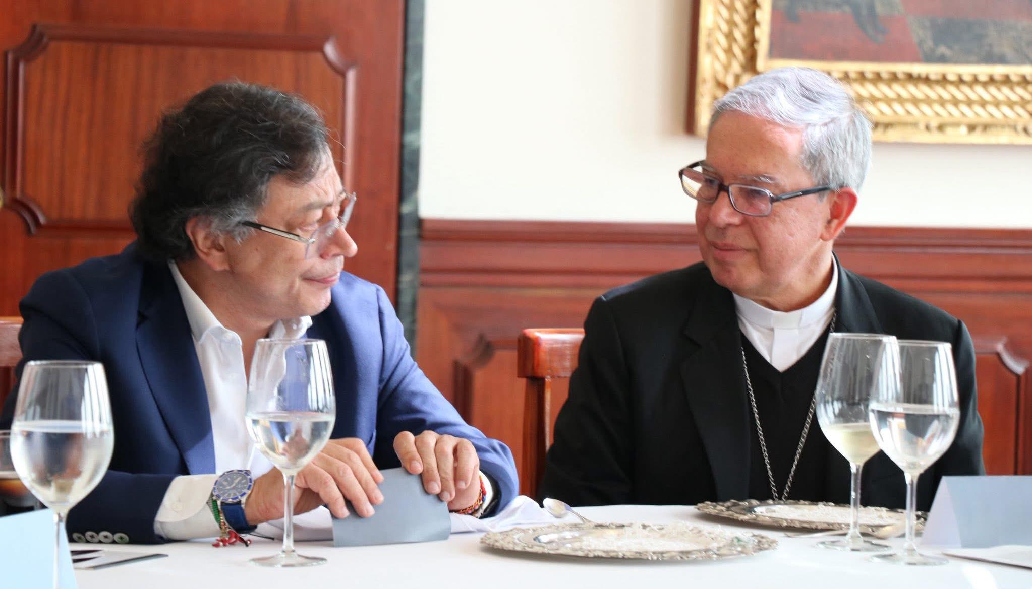 El Cardenal Primado con el Presidente de la República