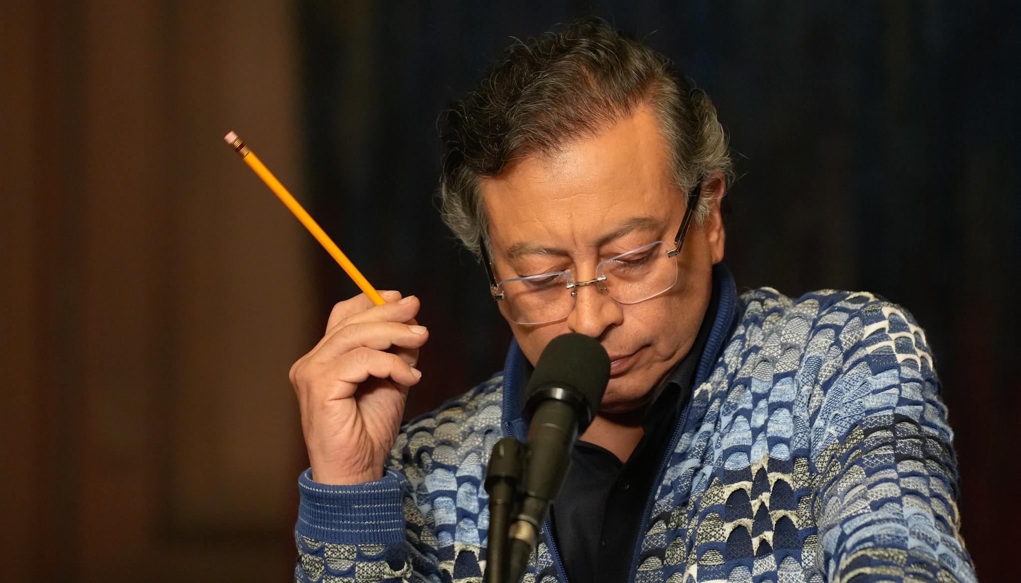 El Presidente Gustavo Petro.