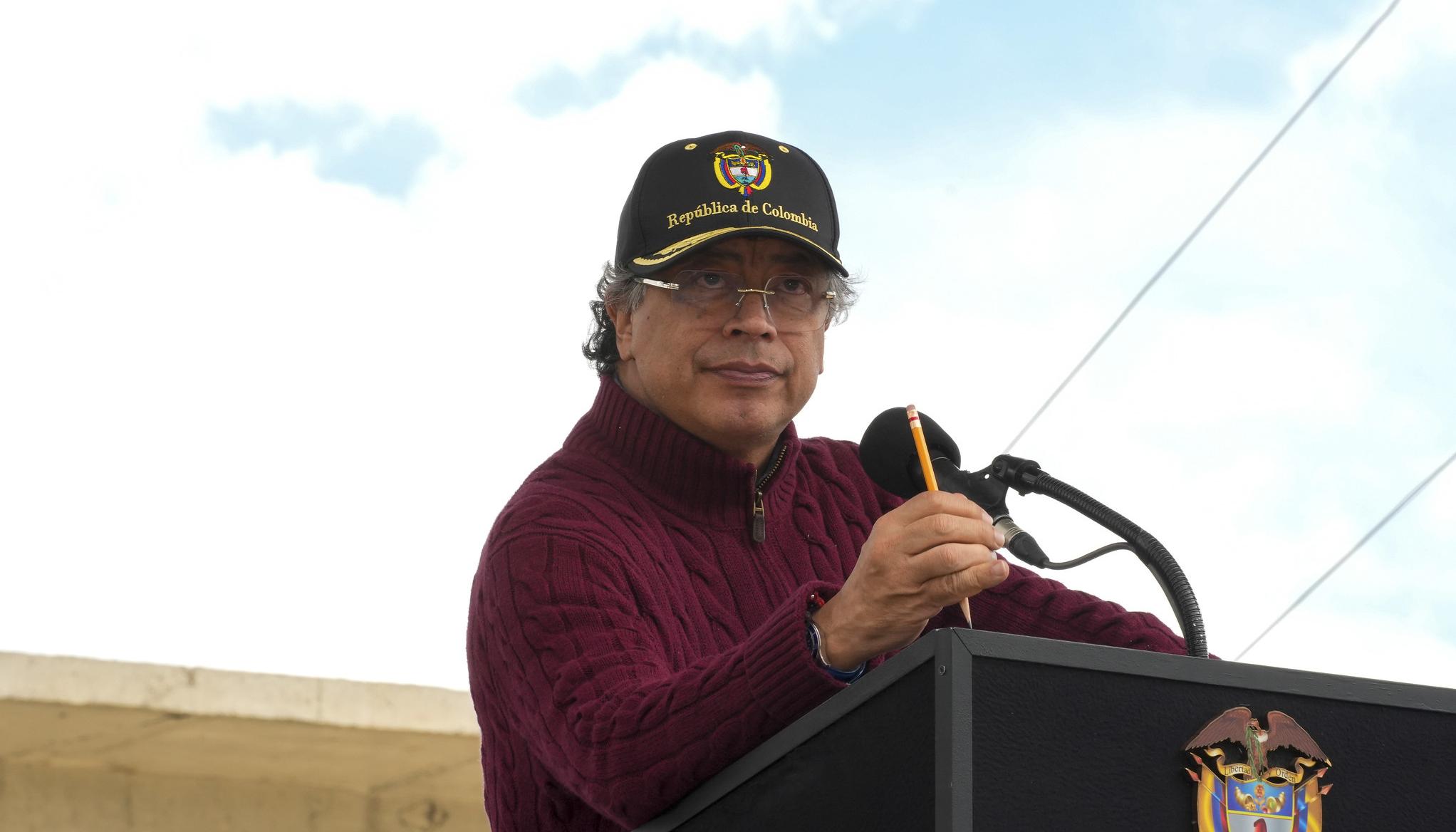 El Presidente Gustavo Petro.