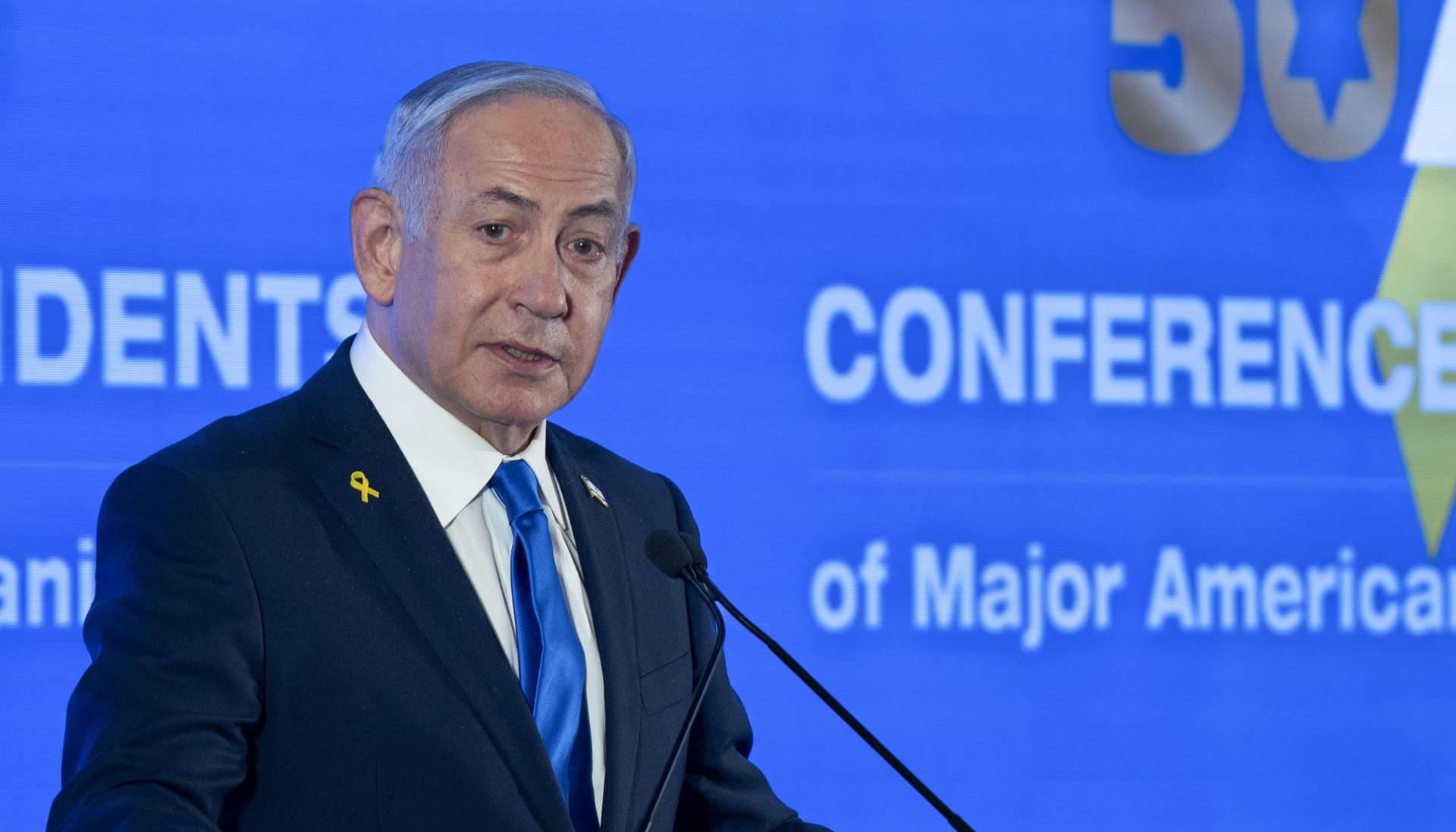 El Primer Ministro de Israel, Benjamín Netanyahu. 