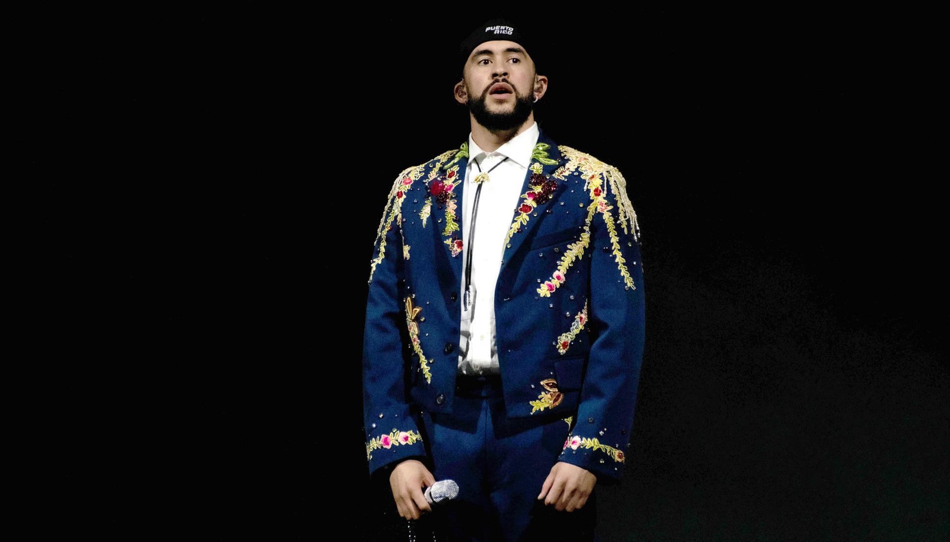 El cantante Bad Bunny.