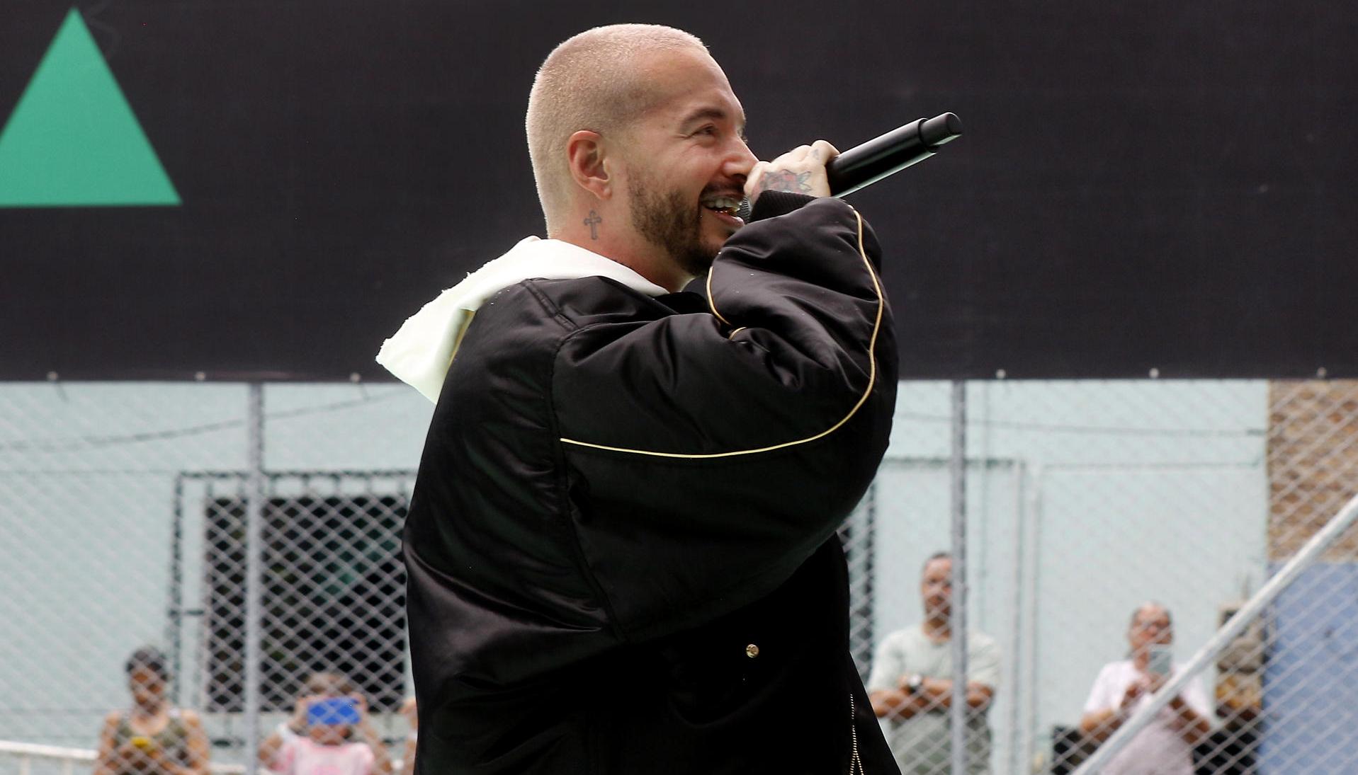 El cantante J Balvin.