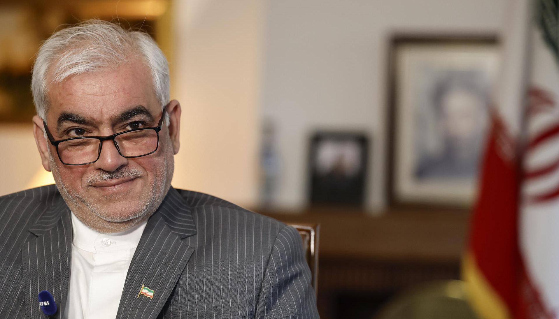 El embajador de Irán en Madrid, Reza Zabib.