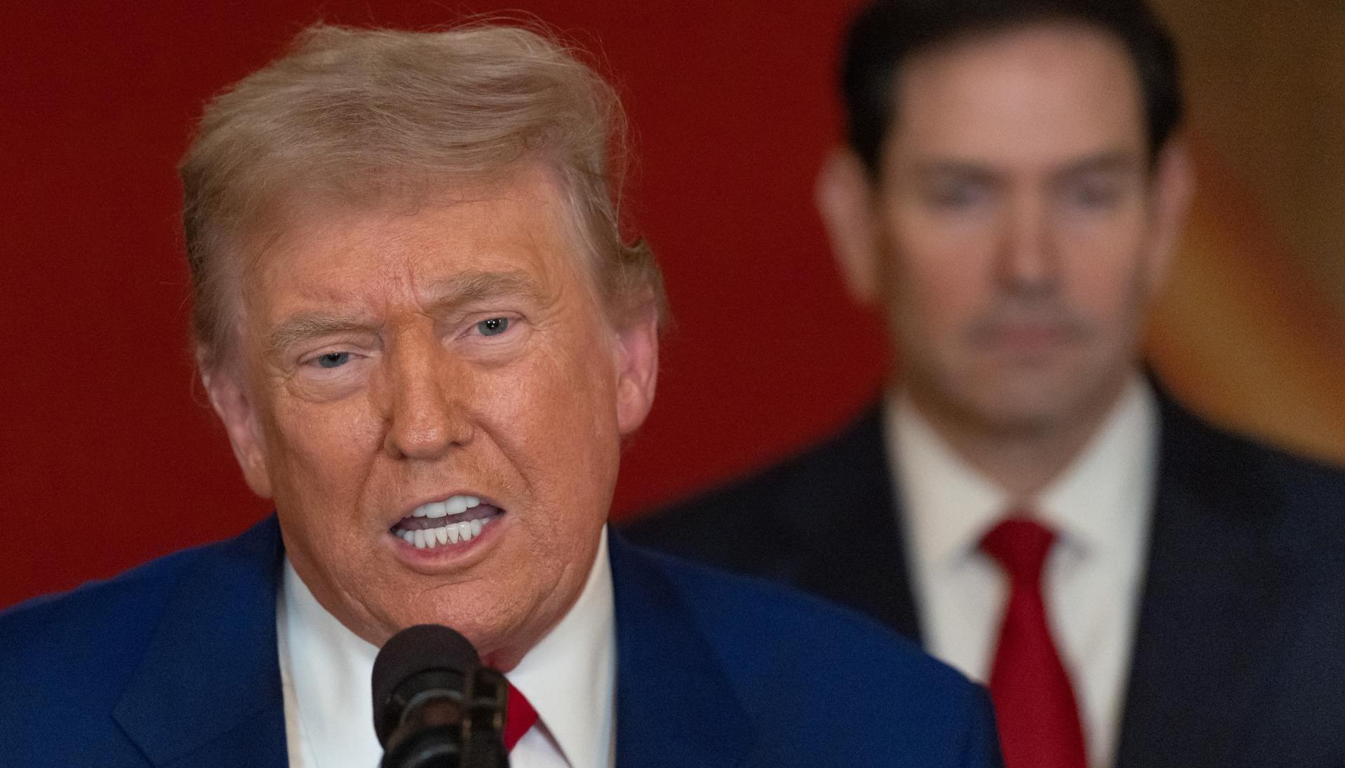 El presidente de Estados Unidos, Donald Trump. 