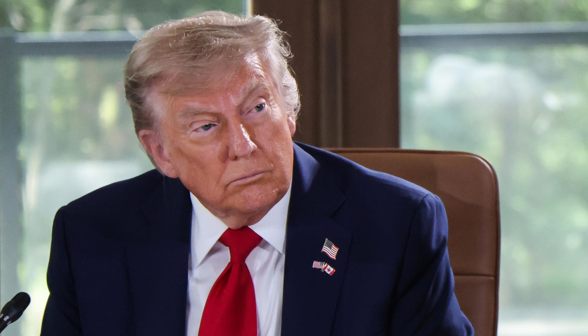 El Presidente de Estados Unidos, Donald Trump.