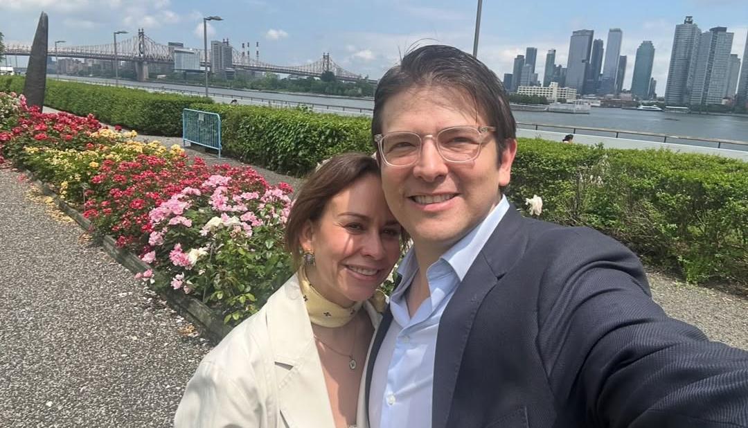 María Claudia Tarazona y Miguel Uribe Turbay.