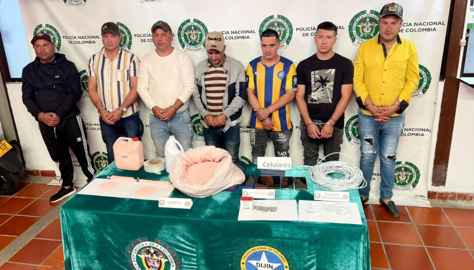 Los capturados.