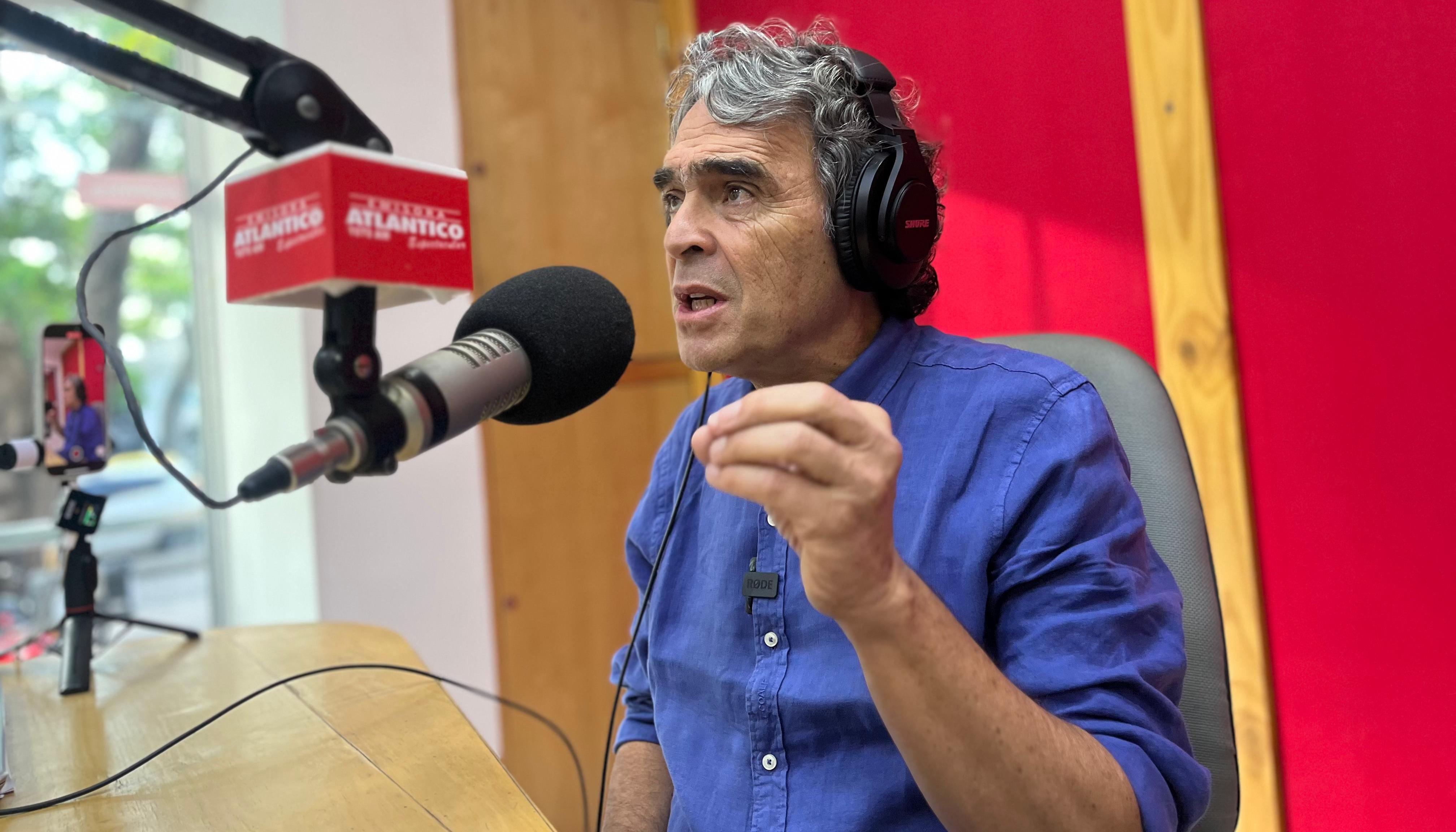 El precandidato presidencial Sergio Fajardo.