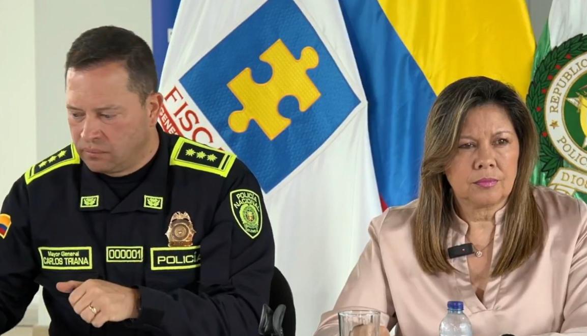 Rueda de prensa sobre atentado al senador Miguel Uribe