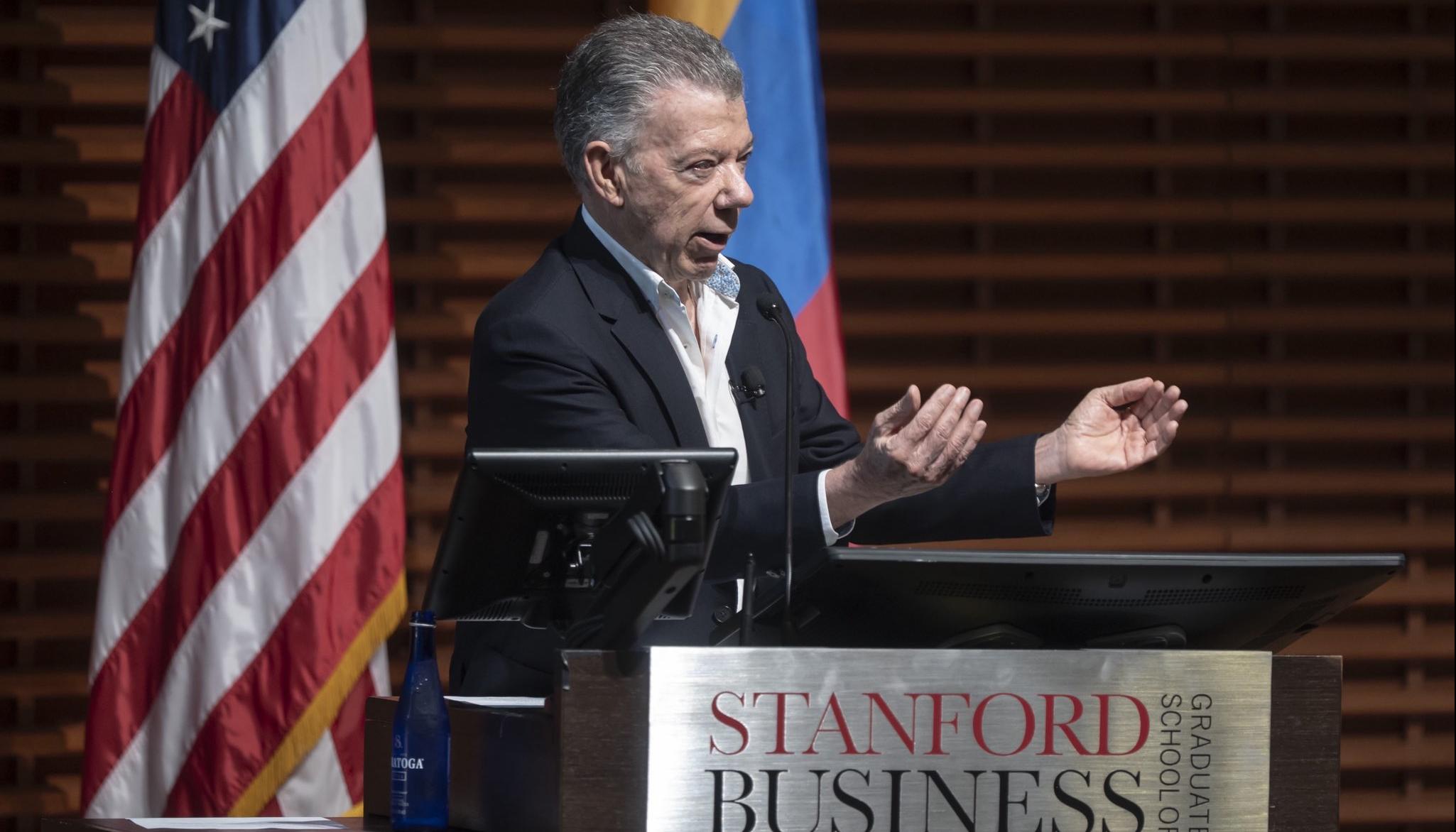 Juan Manuel Santos, exPresidente de Colombia.