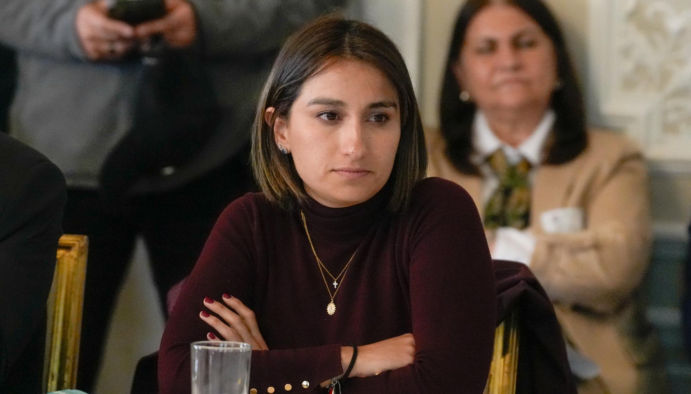 Canciller Laura Sarabia.