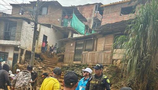 Deslizamientos en Bello, Antioquia.