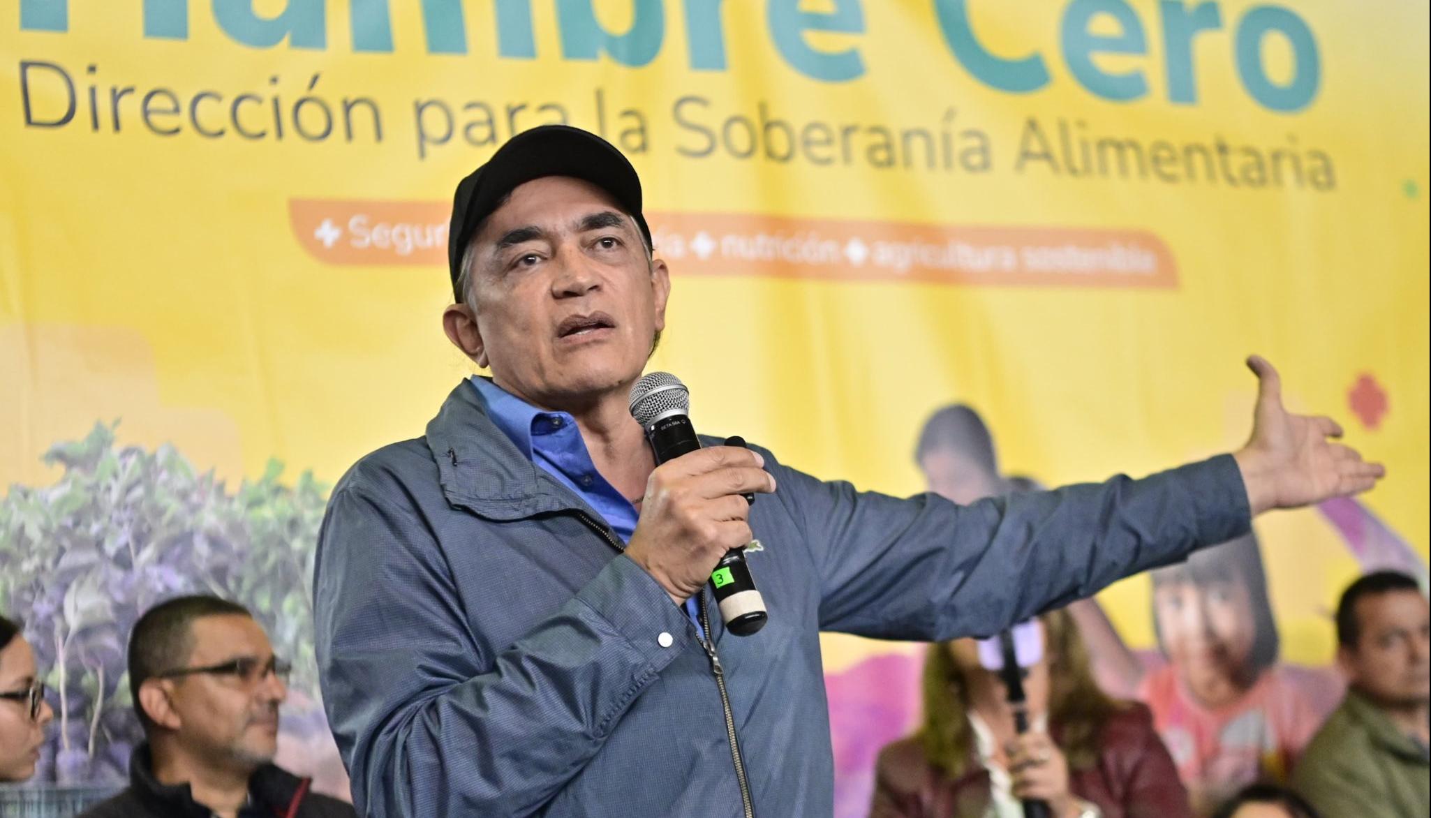 Gustavo Bolívar, precandidato presidencial.