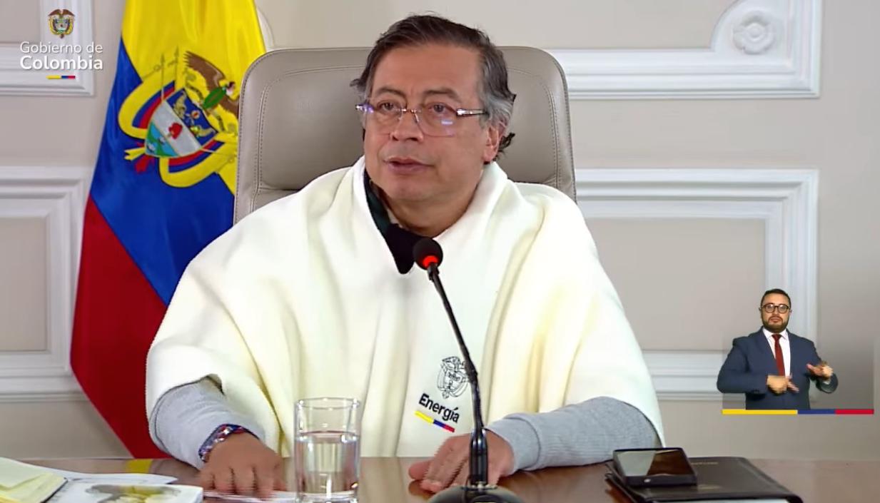 Gustavo Petro, Presidente de Colombia. 