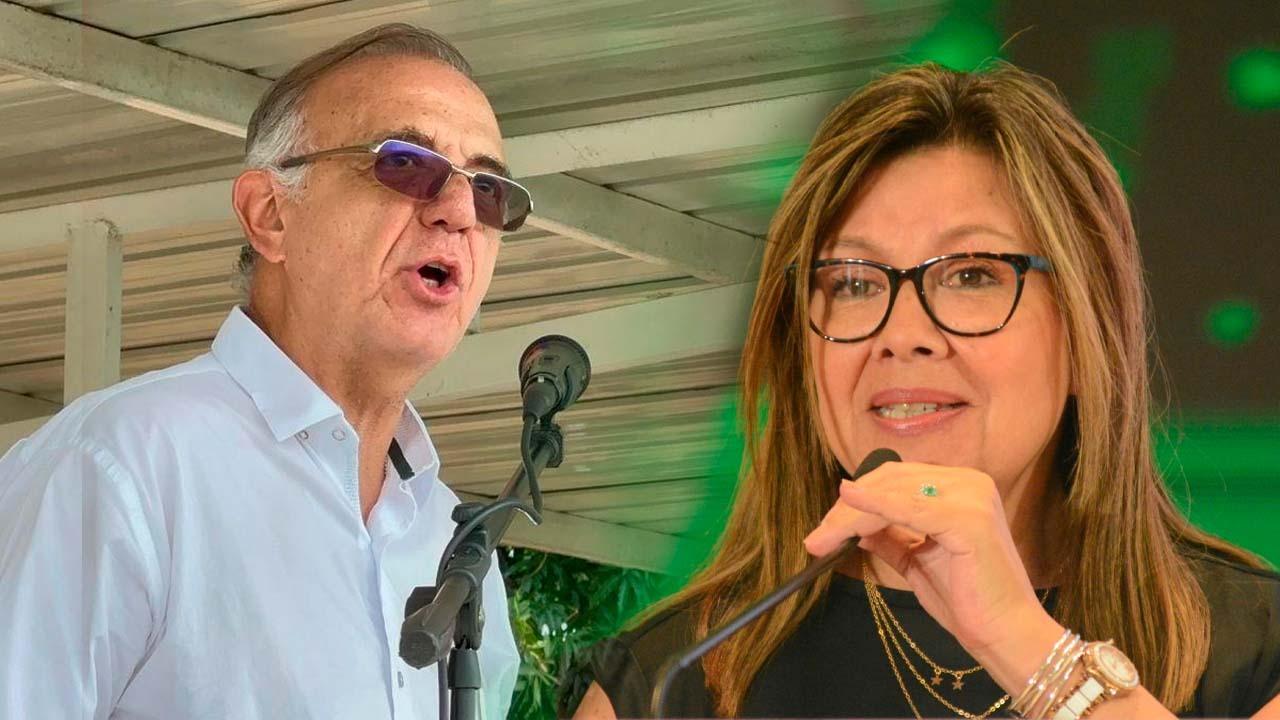 Iván Velásquez y Luz Adriana Camargo.