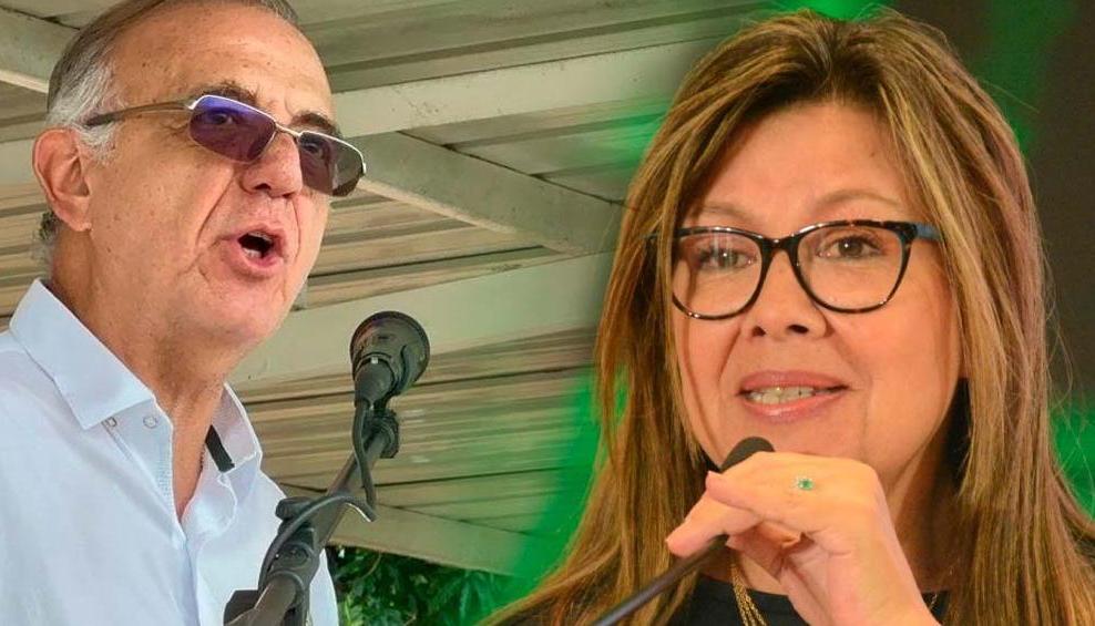 Iván Velásquez y Luz Adriana Camargo.