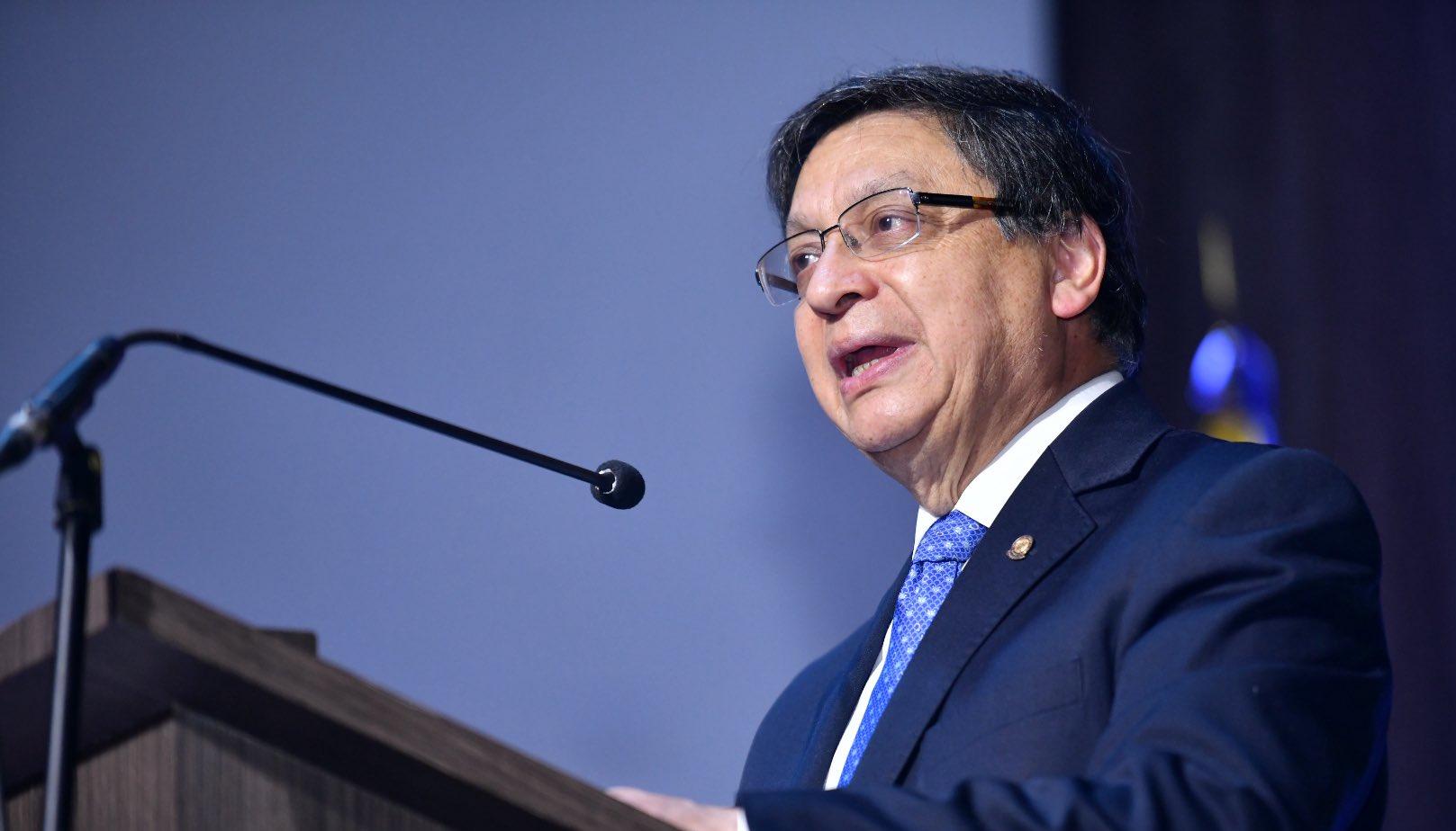 Jorge Ibáñez Najar, presidente de la Corte Constitucional. 