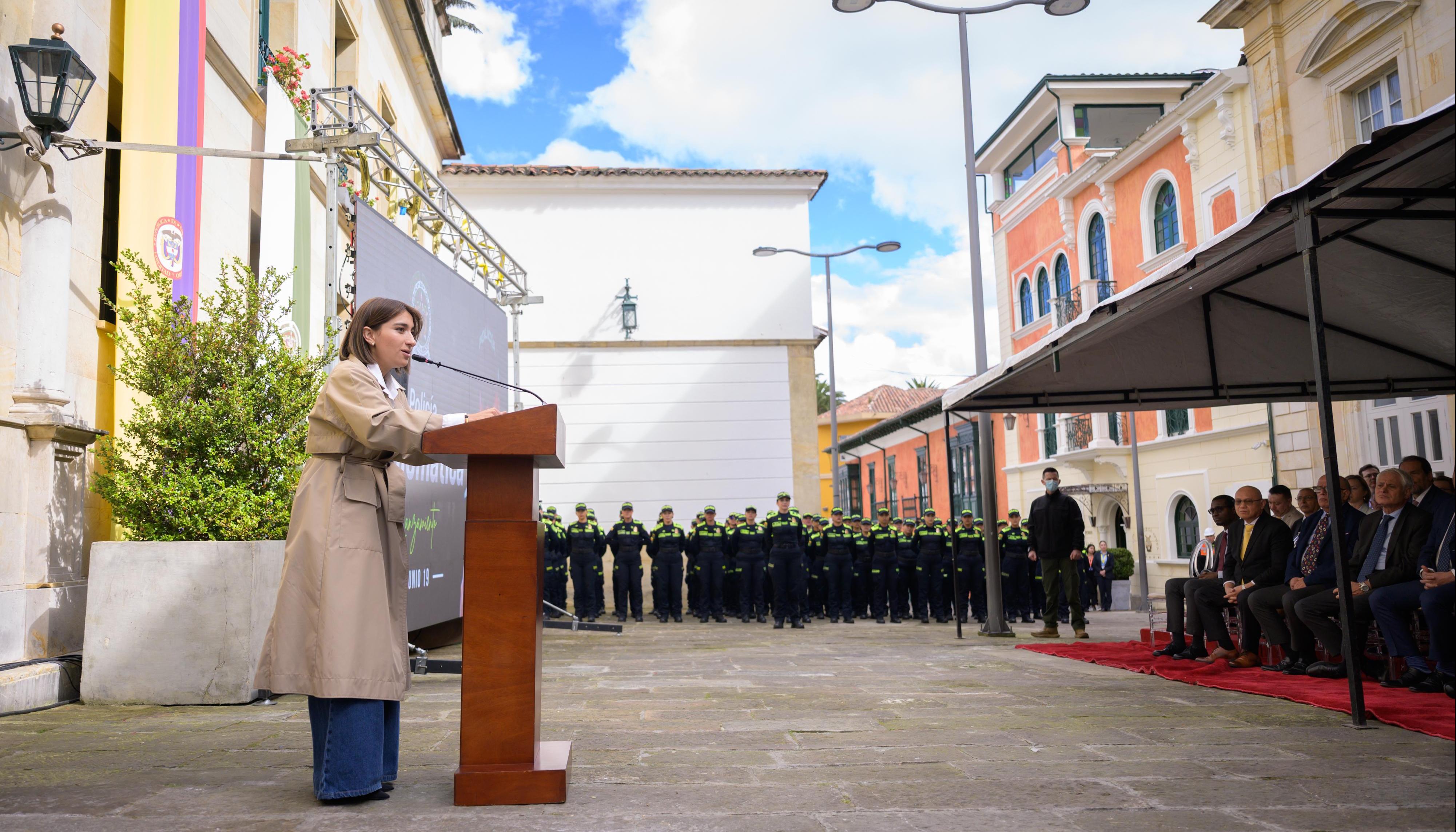 La Canciller Laura Sarabia