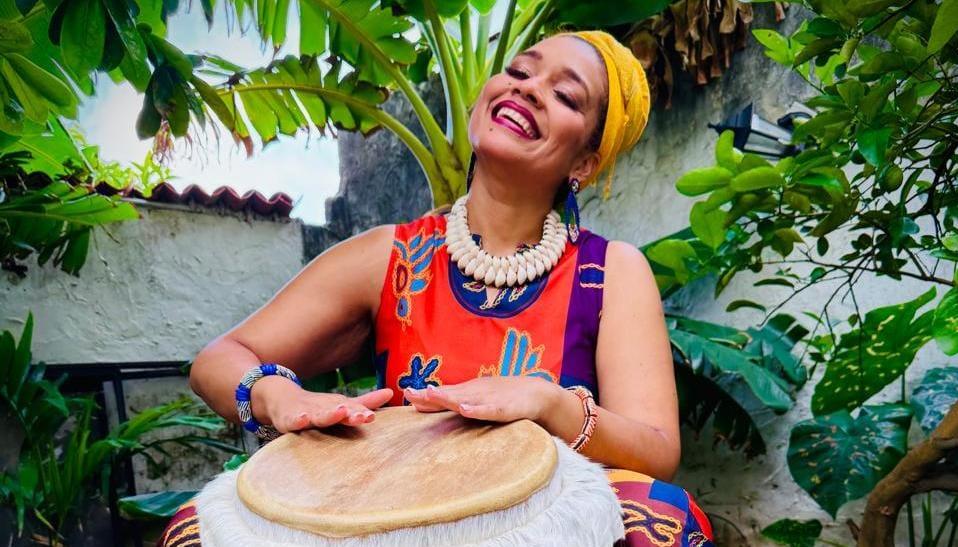 La cantautora, folclorista e investigadora Carmen Sanjuán Meléndez.