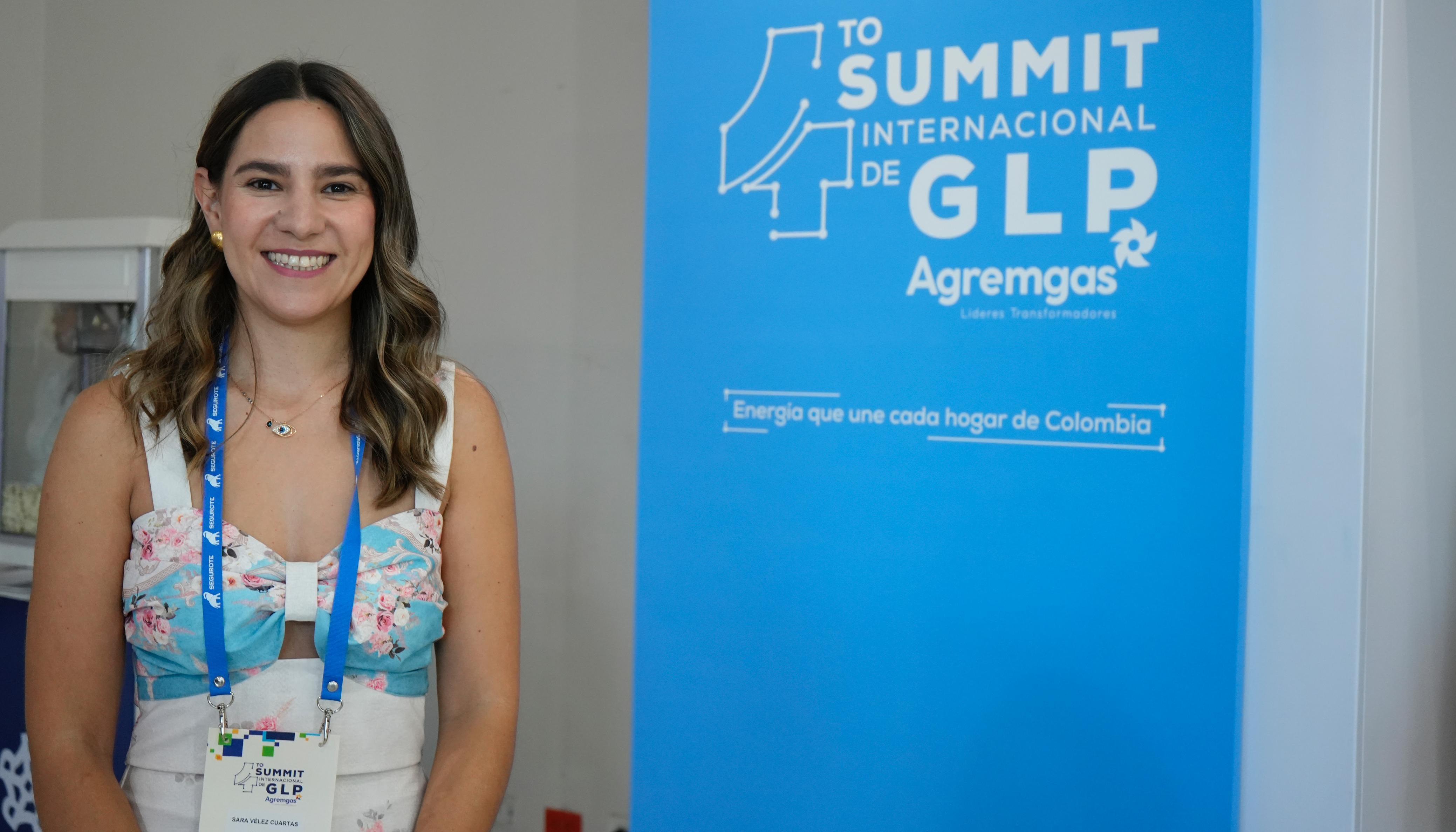 La directora Ejecutiva de Agremgas, Sara Vélez.