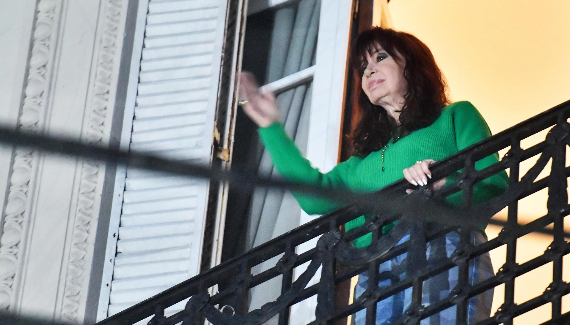 La expresidenta argentina Cristina Fernández. 