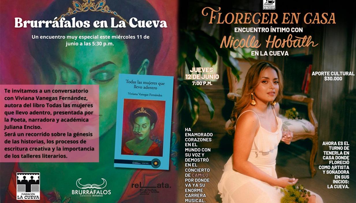 Lanzamiento del libro ‘Todas las mujeres que llevo adentro’ / Conversatorio de Nicolle Horbath.